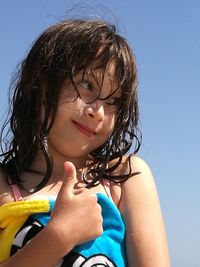 Girl at beach