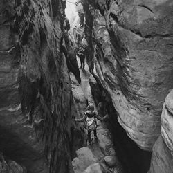 Rock formations on rock formation