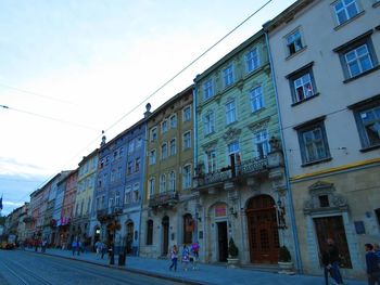 Buildings in city