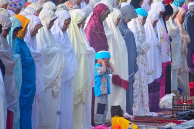Group of people in traditional clothing