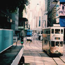 View of built structure in city