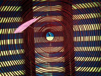 Low angle view of ceiling