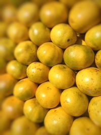 Full frame shot of oranges