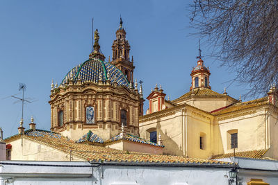 San pedro church was constructed in the 15th century in carmona, spain