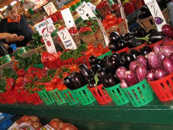 Close-up of vegetables for sale in market