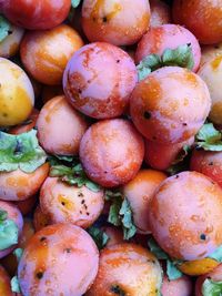 Full frame shot of vegetables