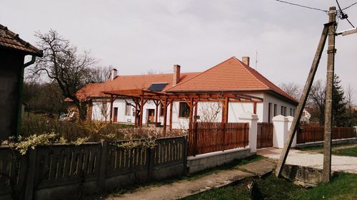 House against sky