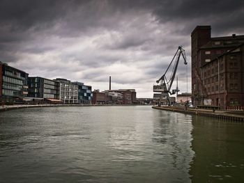 River with buildings in background