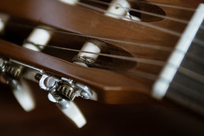 Close-up of guitar