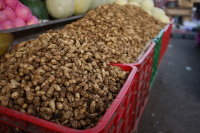 Close-up of fruits for sale in market