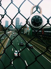 View of built structure in city