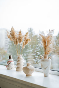 Close-up of potted plant on table