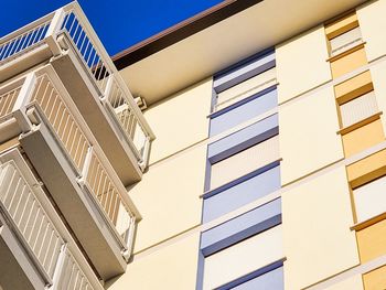 Low angle view of modern building