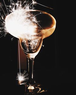 Close-up of wineglass