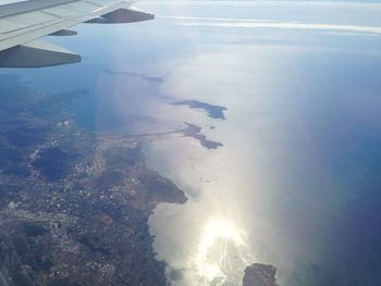 Aerial view of landscape