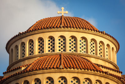 Low angle view of a church