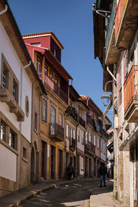 Street amidst buildings in city