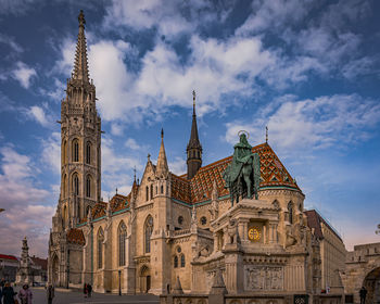 Low angle view of cathedral against sky