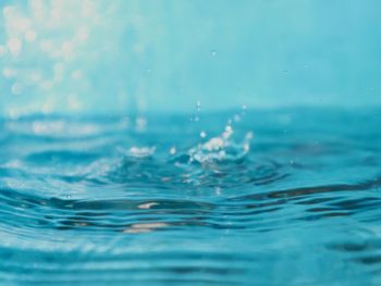 Close-up of rippled water