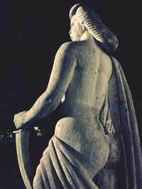 Low angle view of statue