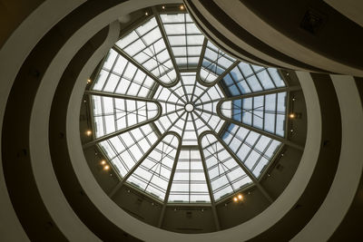 Low angle view of ceiling