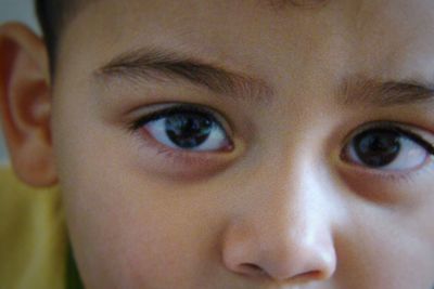 Close-up portrait of baby