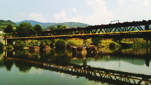 Bridge over river