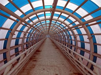 View of elevated walkway