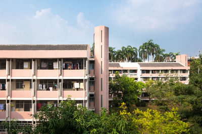 Exterior of building against sky