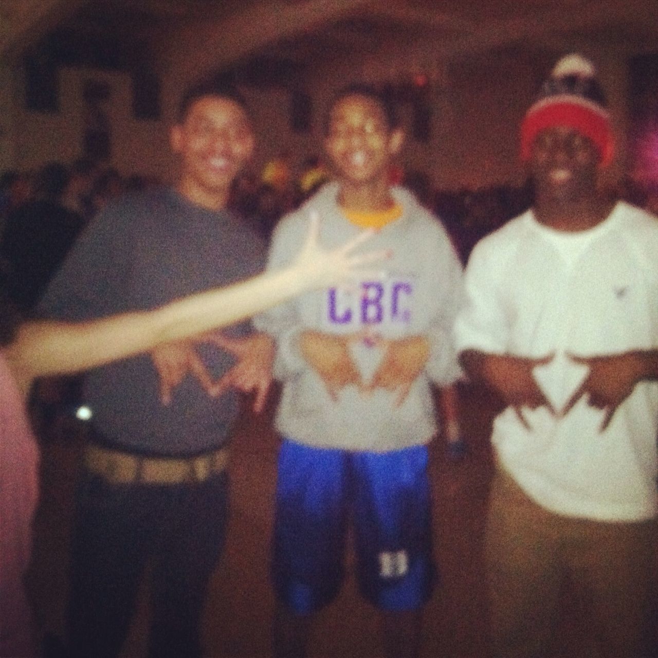 Me JB and Lamar last week