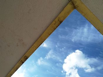 Low angle view of historical building against sky