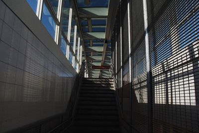 Low angle view of staircase