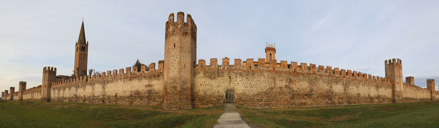 View of historic building against sky