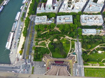 Du haut de la tour eiffel 