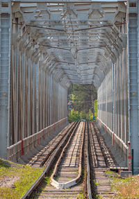 Railroad tracks