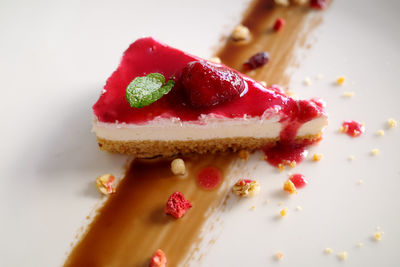 Close-up of cake