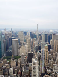 Aerial view of a city