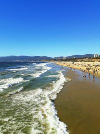 Scenic view of beach