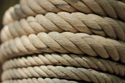 Detail shot of ropes