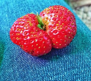 Close-up of strawberries