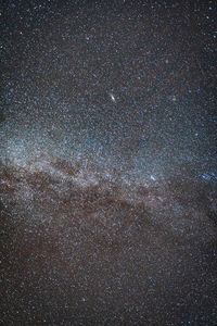 Full frame shot of sky at night