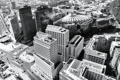 Aerial view of cityscape