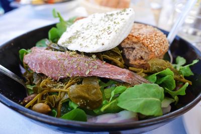 Close-up of food in bowl
