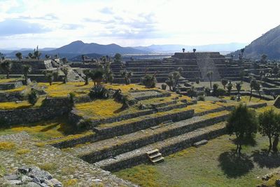View of landscape against the sky