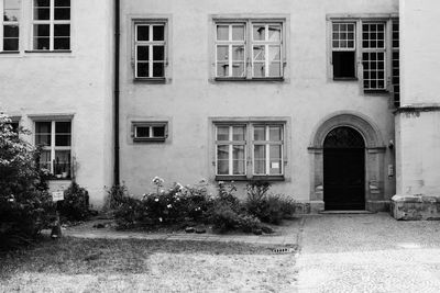 Facade of old building