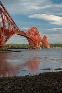 Forth bridge at edinburgh