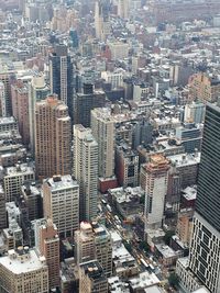 Aerial view of cityscape