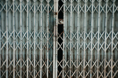 Full frame shot of chainlink fence