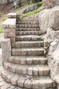 Staircase of old building