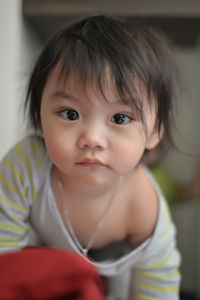 Portrait of cute boy